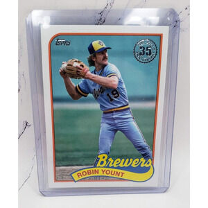 2024 Topps Series 1 Robin Yount 1989 35th Anniversary#89B-55